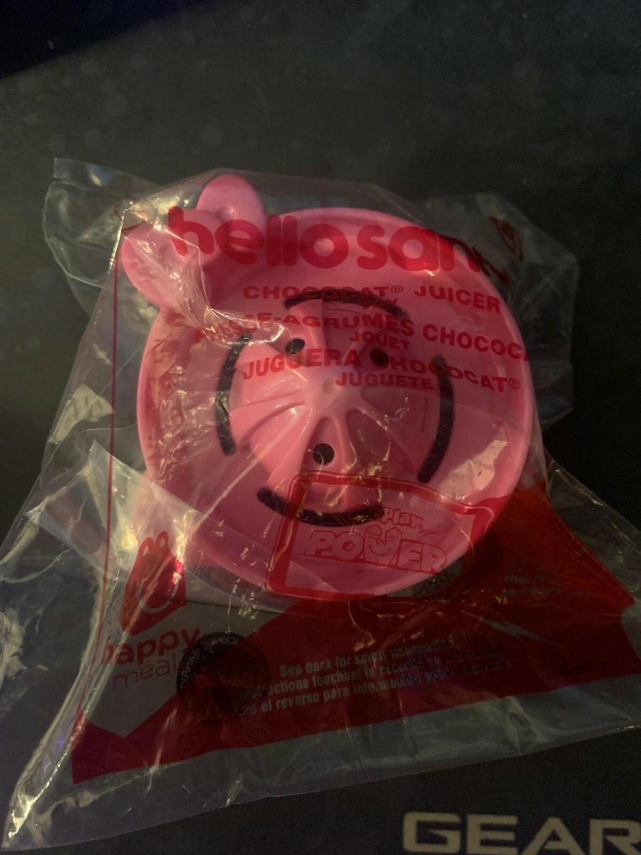 McDonalds Happy Meal Toy Hello Sanrio #4 Chococat Juicer | eBay