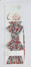 New Baby Bling Fire truck Knot Bow Headband Made In USA