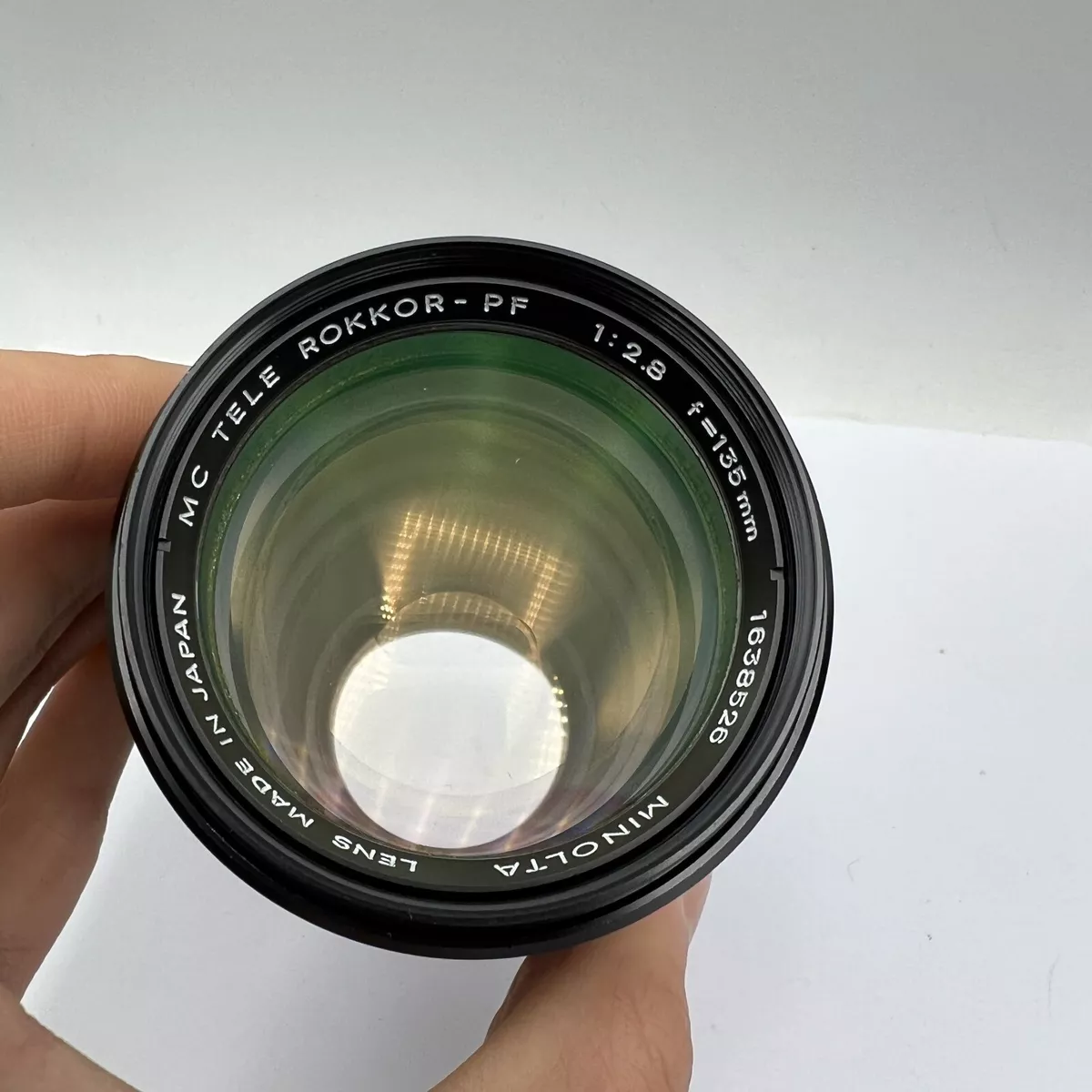 Minolta MC Tele Rokkor PF 135mm F2.8 MD Mount Lens For SLR/Mirrorless Cameras