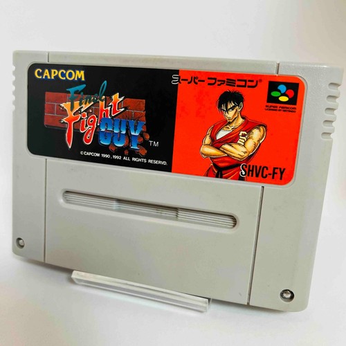 Nintendo Super Famicom Final Fight Guy SFC SNES from Japan CAPCOM Used - Picture 2 of 7