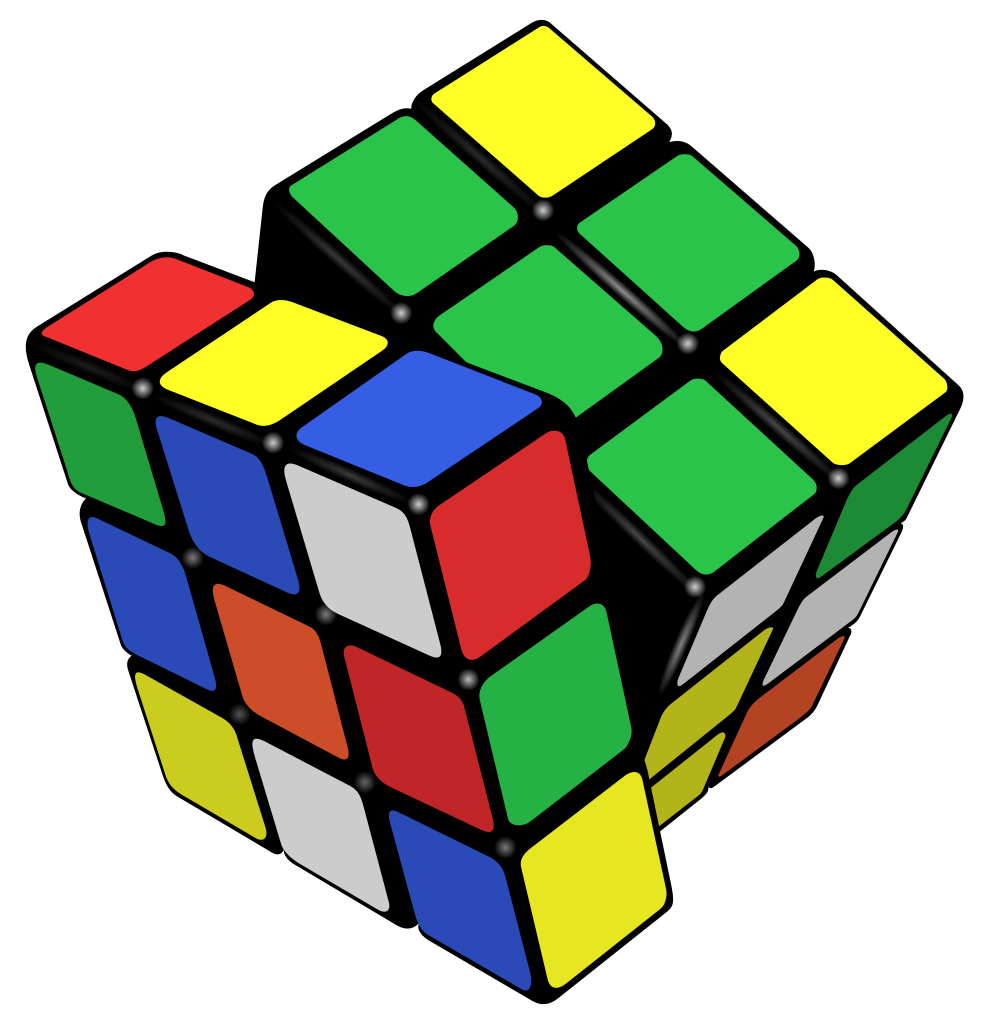 OrIGiNaL RUBIK'S CUBE genuine Full Size classic puzzle game rubiks