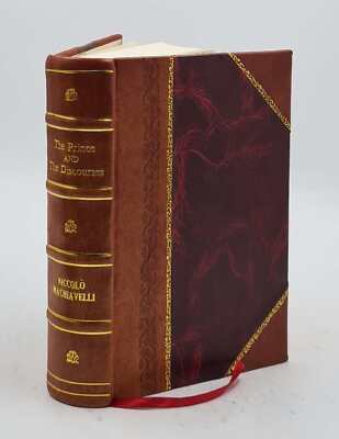 チ*コ様 PRINCE 限定版 ロイヤルボックス　未使用美品 The Prince And The Discourses 1900 By Niccolo Machiavelli [Leather