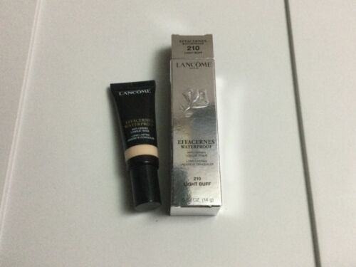 Lancome Effacernes Waterproof Long Lasting Undereye Concealer 210 Light Buff NEW