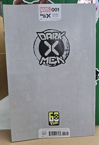 DARK X-MEN 1 NM 1:100 ALEX ROSS SKETCH VARIANT CONNECTING MARVEL 60TH (348) - Picture 2 of 2