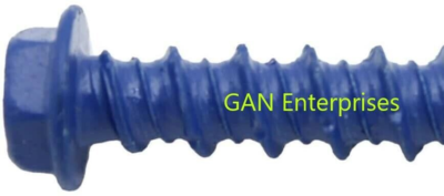 ANCLAS PARA HORMIGÓN DE 3/16 X 2-1/4 DE PULGADA AZUL 25 PIEZAS | The