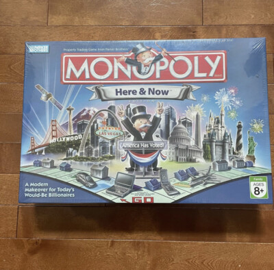 NEW Monopoly, Here And Now, America Has Voted, Edition Board Game!