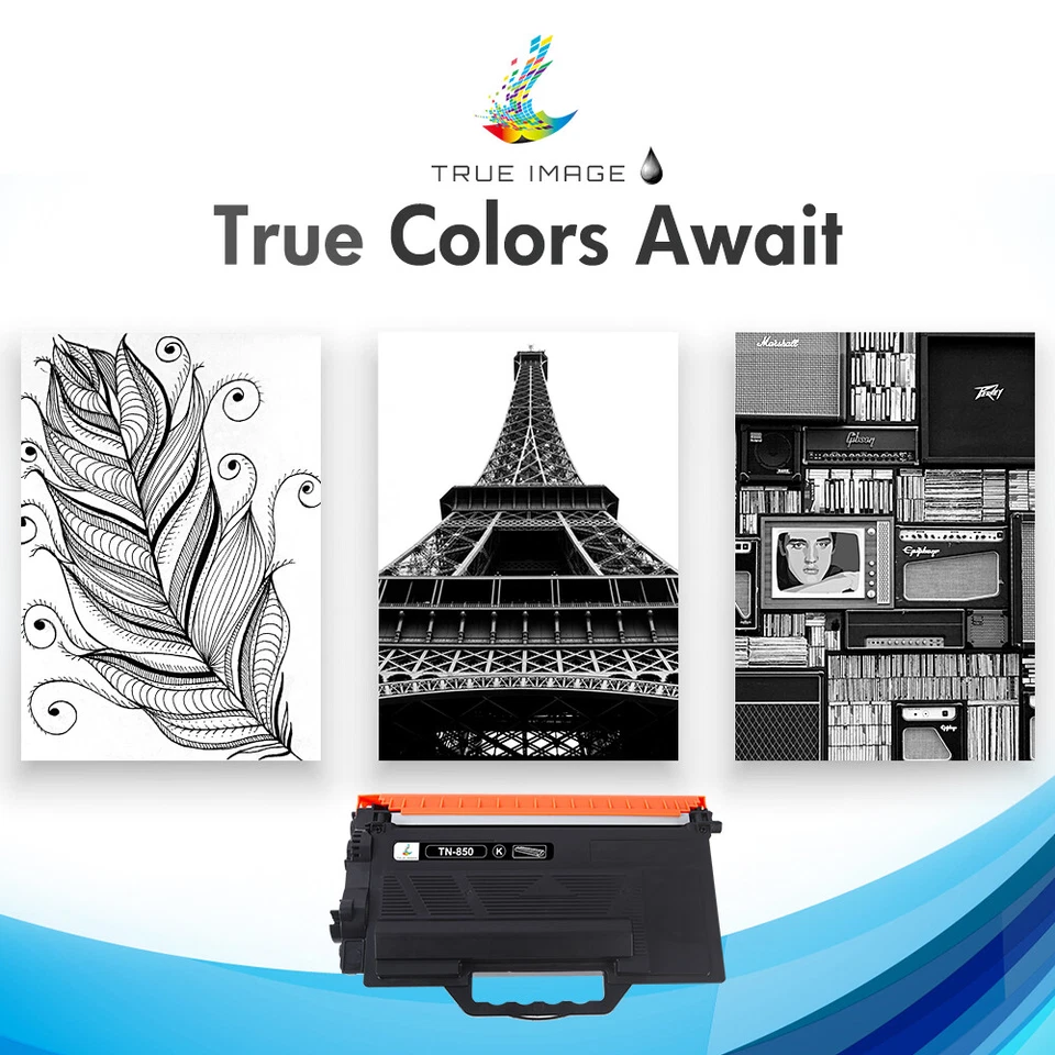 10 TN850 TN-850 Toner Compatible With Brother TN820 HL-L6200DW MFC-L5800DW L5850 - Image 2 of 4