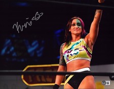 Kris Statlander Signed 11x14 Photo BAS COA WWE AEW ROH CZW GCW Picture Auto'd B