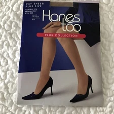 Hanes Too Day Sheer Control Top Pantyhose Size Plus 3Q Little Color Style E08