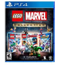 New Lego Marvel Super Hero 1 And 2 PlayStation 4 PS4 Game Hulk Avengers Iron Man