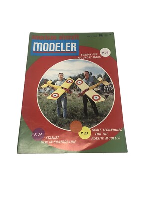 American Aircraft Modeler Magazine April 1968