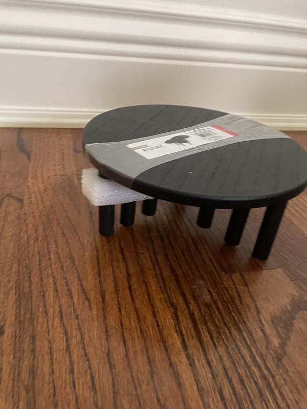 BRAND NEW RISERS BLACK SET OF 3
