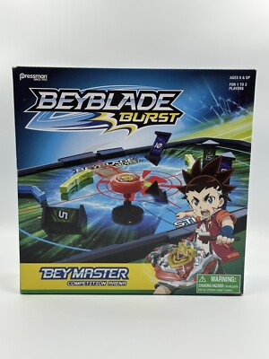 Beyblade Burst BeyMaster Competition Arena Game by Pressman - Complete Set New
