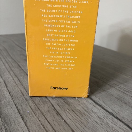 The Adventures of Tintin Boxset 23 Books Complete Paperback Collection Damaged - Picture 9 of 14