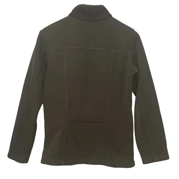 Patagonia Synchilla Zip Front Fleece Jacket Womens Size Medium M Brown