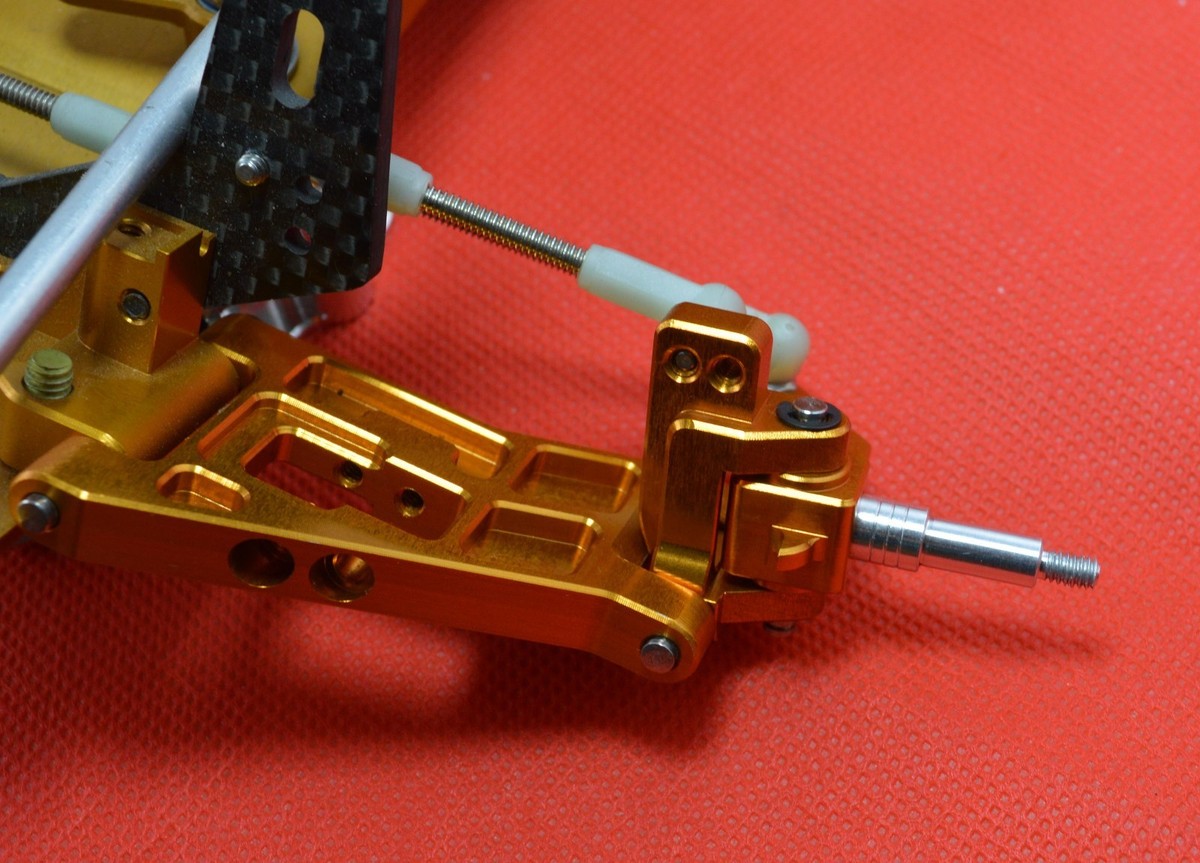 Blocco Ruota Anteriore In Alluminio Per Team Associated RC10 6213 Dhawk - Foto 5