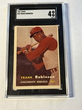 1957 Topps #35 Frank Robinson RC Rookie SGC 4 VG EX Reds HOF