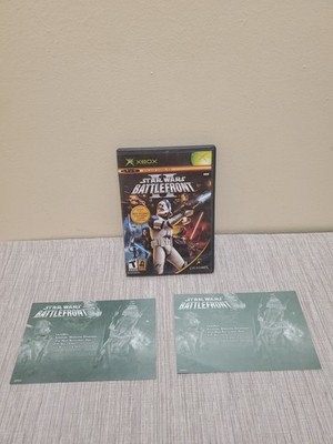 Star Wars Battlefront 2 - Microsoft Xbox Classic Original -2 Registration Cards