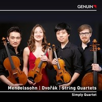 Simply Quartet - Mendelssohn/Dvorak - Str Qrts - Cd - G4Z