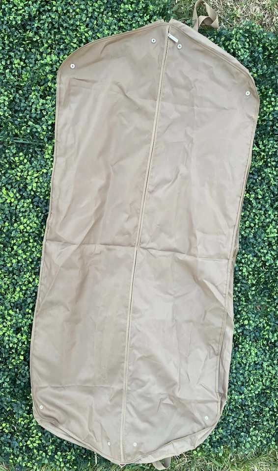 BURBERRY Londres Inglaterra Color Caqui Viaje Largo Prenda Bolso-Embalable-41” Foto 3 de 4