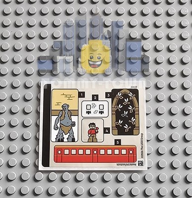 Lego Harry Potter AUFKLEBERBOGEN 1 76466 Stein der Weisen: Collectors Edition