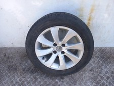 Citroen C4 215 55 16" 8 Spoke Alloy Wheel(See Pics & Desc., Bad Tyre) 5392 2015