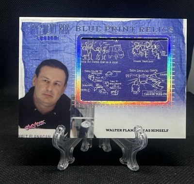 2023 Skybox Jay & Silent Bob Reboot Blue Print Relics Walt Flanagan #BPR-25