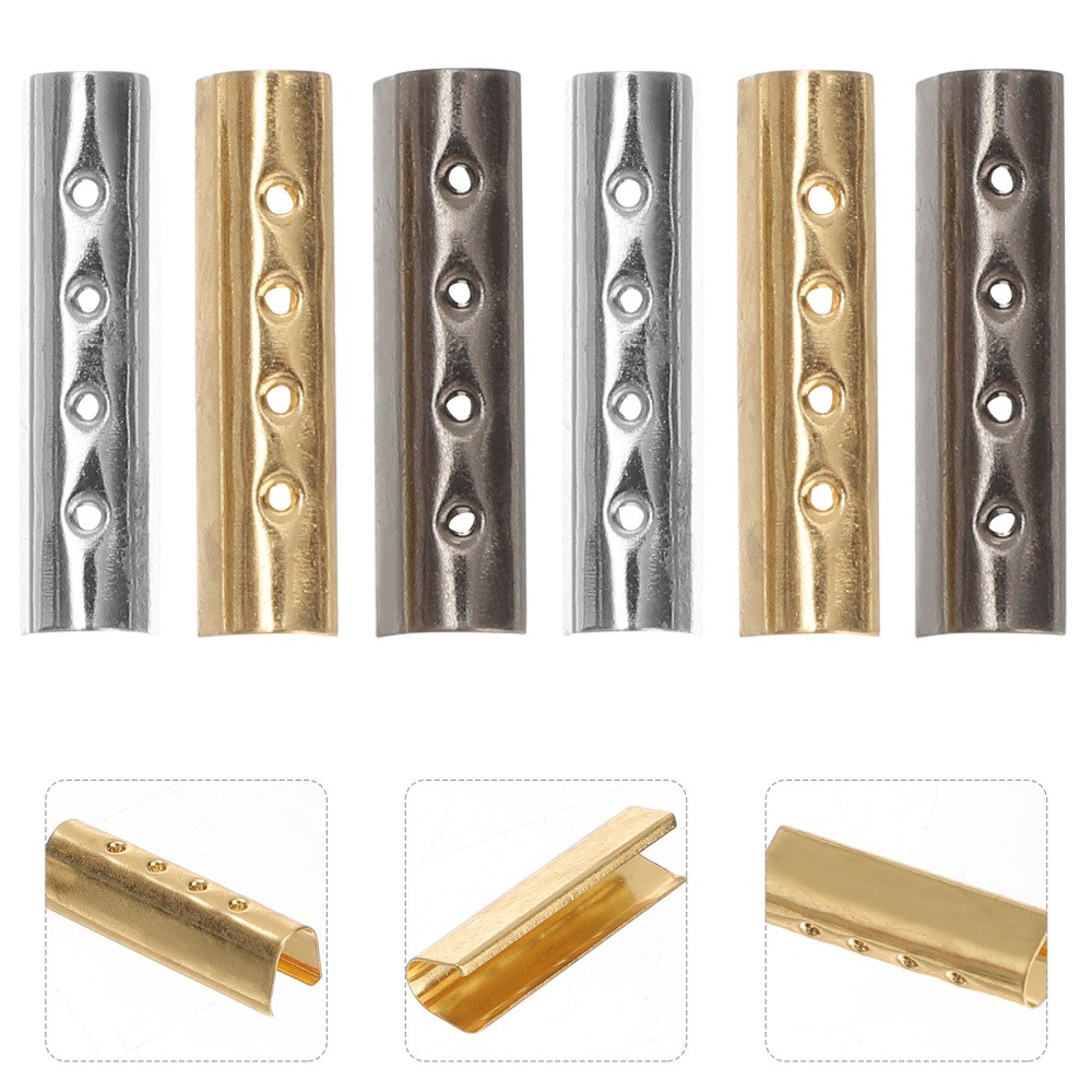 APL 150 Pezzi Corda Metallo Fibbia Estremità Cordino Clip Tappi Lacci Scarpe Punte