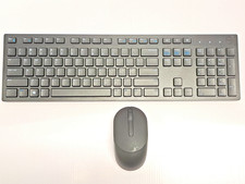 Dell WK636P US Wireless Keyboard & SD-8160 Mouse Combo ? Genuine Dell ? Tested