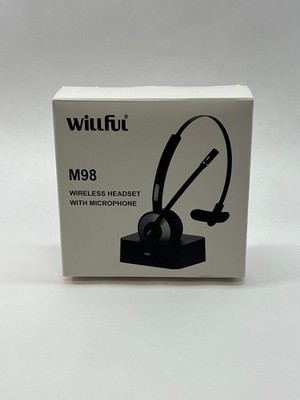 Willful M98 Wireless Single On-Ear Headphones Black