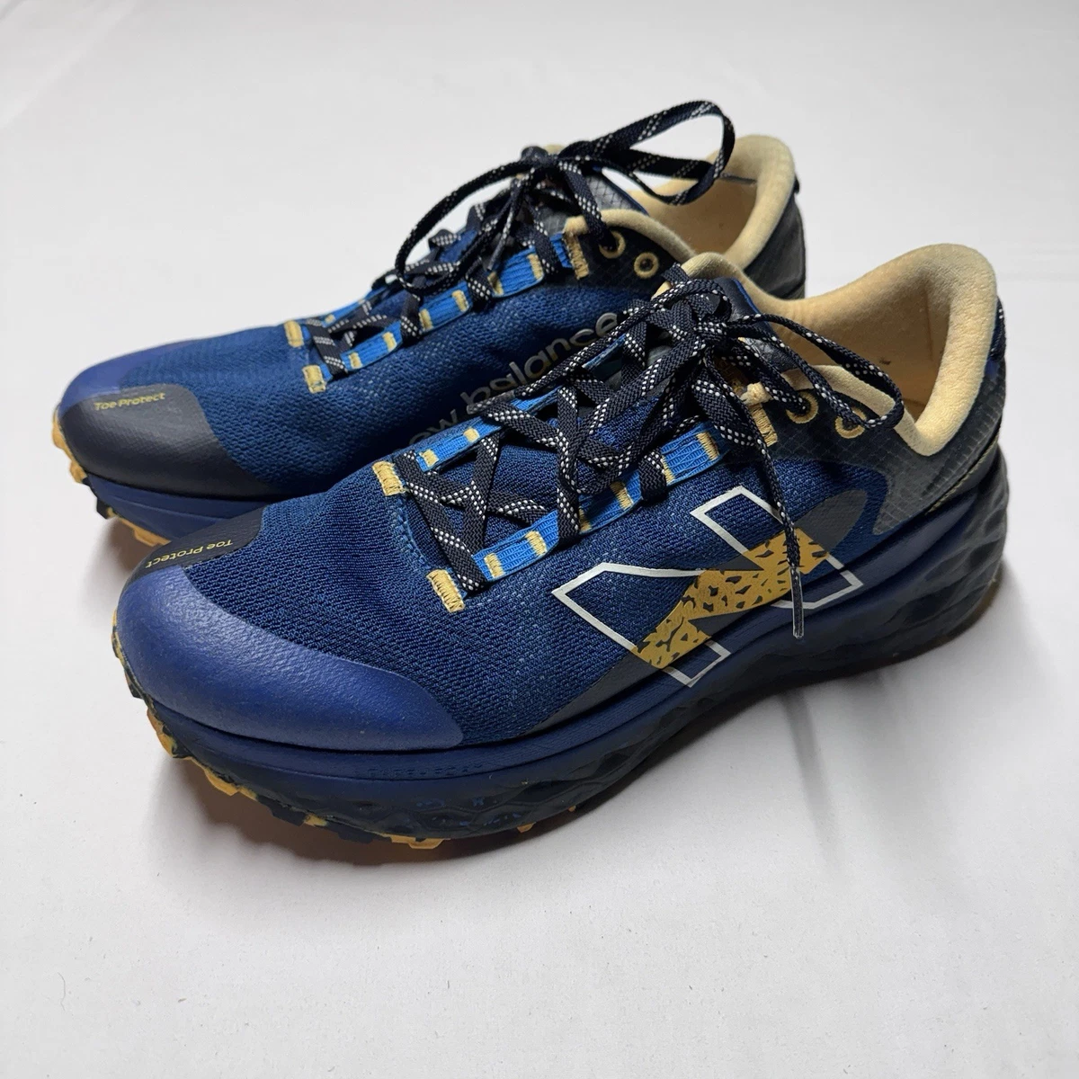 New Balance Fresh Foam X More Trail v2 Blue Vibrant Apricot  display picture 3