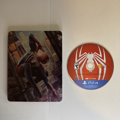 Marvel Spider Man Custom-Made Steelbook Metalbox PS4/PS5 WITH Game!