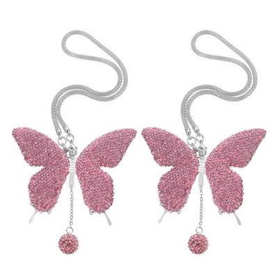 2 Pcs Autoanhänger Für Rückspiegel Hängende Ornamente Den Autospiegel