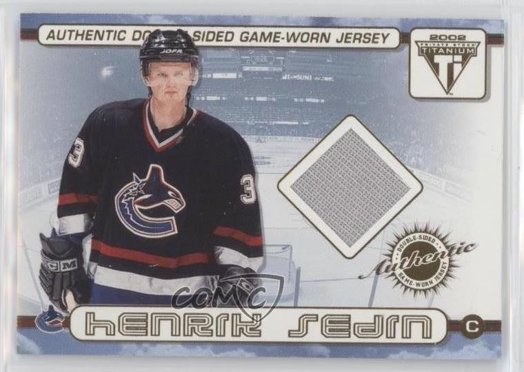 2001-02 Pacific Private Stock Titanium Henrik Sedin Daniel #54 HOF 1o3