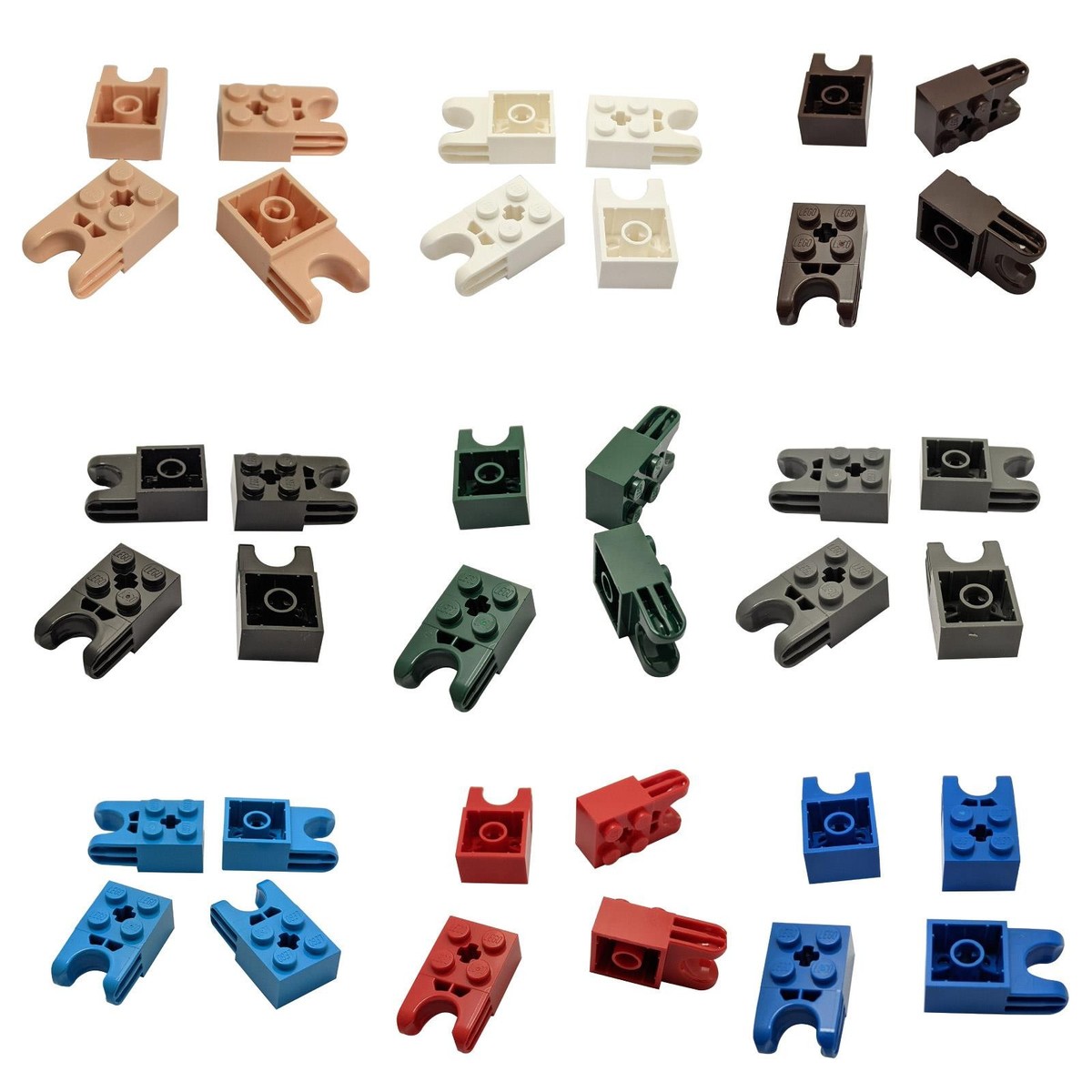 LEGO 67696 Technic Brick 2x2 w/ Ball Socket, Axle Hole - Pick