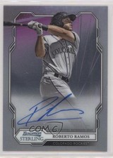 2019 Bowman Sterling Prospect Auto Roberto Ramos #BSPA-RR Auto 7bt