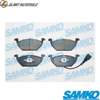 BREMSBELAGSATZ SCHEIBENBREMSE 5SP692 FÜR VW GOLF/PLUS/VI/IV CADDY/III/Box/MPV  