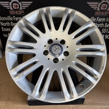 1 X MERCEDES E-CLASS W211 18" ALLOY WHEEL 8.5J ET38 A2114015302 No Repair FRONT