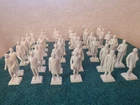Vintage Lot Of 36 Marx President Toy Figures Plastic & 2 Mrs. Eisenhower