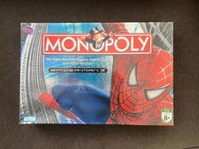 Monopoly Spider-Man Board Game Parker Brothers 2006 Hasbro SEALED!