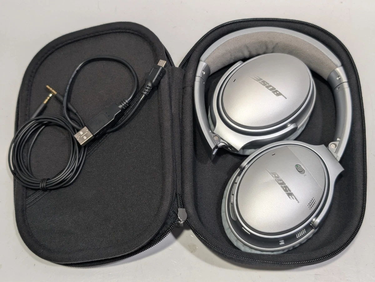 Bose QuietComfort 35 II Silver Headphones for sale | eBay