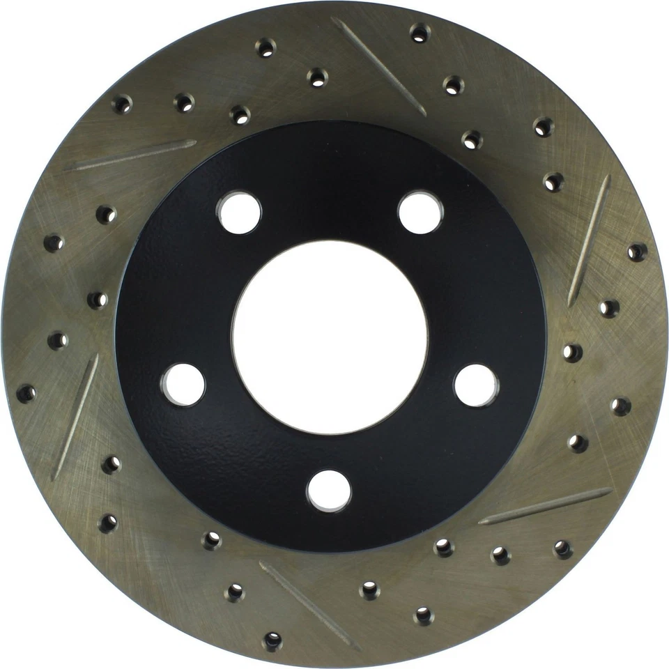 Rotor de freio a disco StopTech 127.63003L Select Sport perfurado e com fenda - Imagem 3 de 4