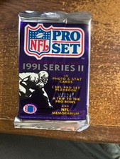 1991 NFL Pro Set Series II Wax Packs New/Factory Sealed