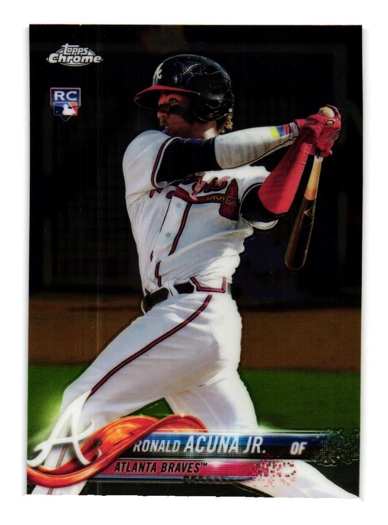 2018 Topps Chrome Rookie - Ronald Acuna Jr. (#193) Atlanta Braves