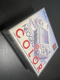 Neogeo Pocket Color NGPC Slim Crystal Clear Complete In Box CIB US Seller