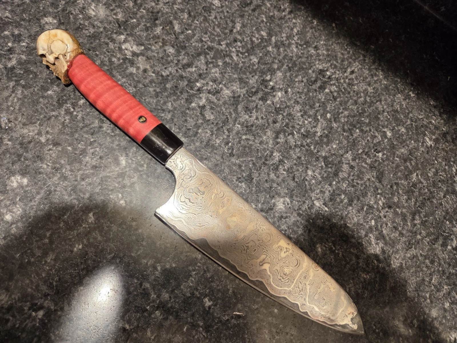 8-1/2 Inch Chef's Knife With Baker Forge Tsunami Wavy With A 80CrV2 Core,...
Opens in a new window o