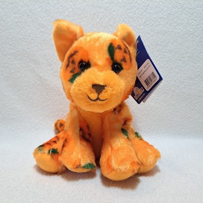 Build-A-Bear Pumpkin Kitty Mini Beans New Tag Fall Halloween Little Plush 2024