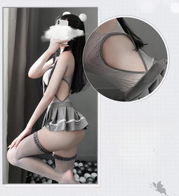 Sexy Lingerie Nightdress School Sleepwear Sailor Girl JK Costume Suit Cosplay