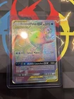 Pokémon Blastoise & Piplup GX TAG TEAM Rainbow Rare Holo Cosmic Eclipse 253/236