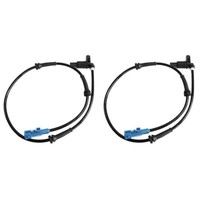 2X Textar ABS-SENSOR Raddrehzahl Hinten Links+Rechts Passend FüR Peugeot 206